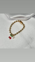 Cherry bracelet
