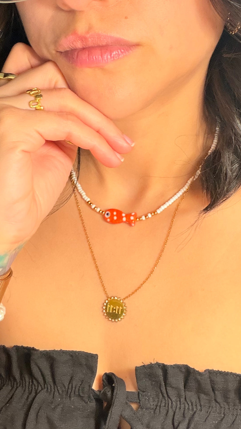 Marea Blanca choker