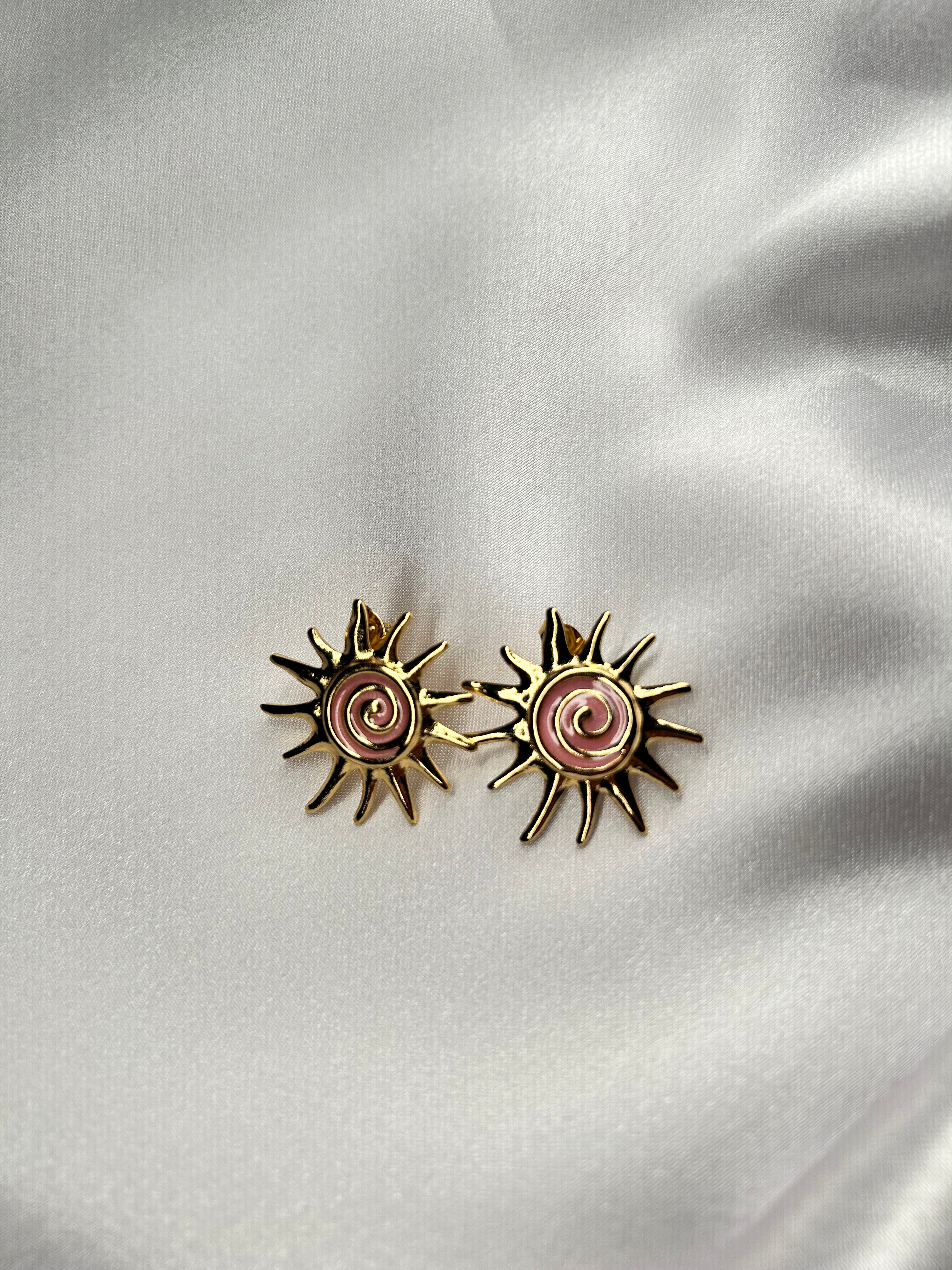 Sun earrings