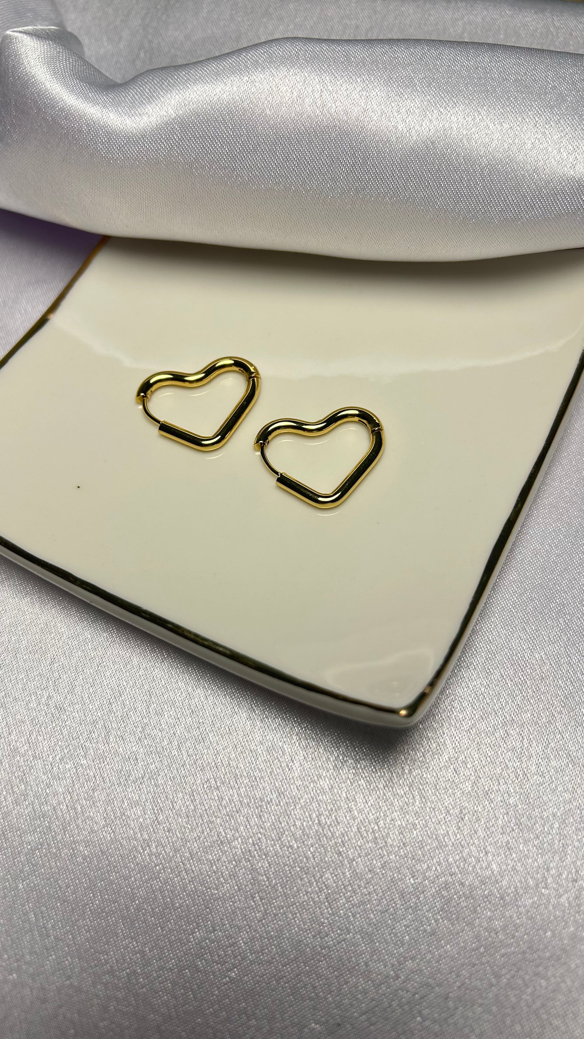Heart Earring Hoop