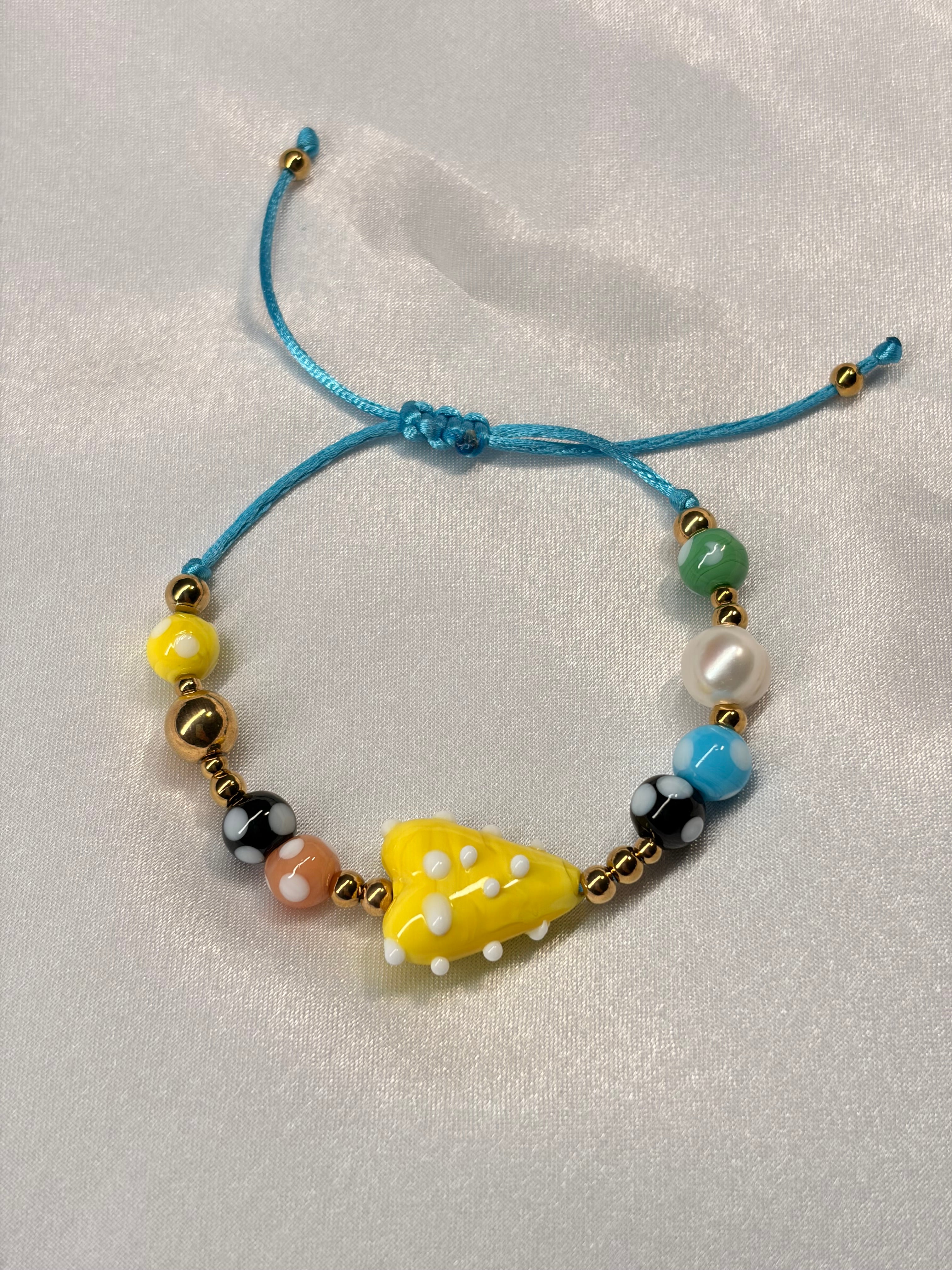 Candy heart bracelet