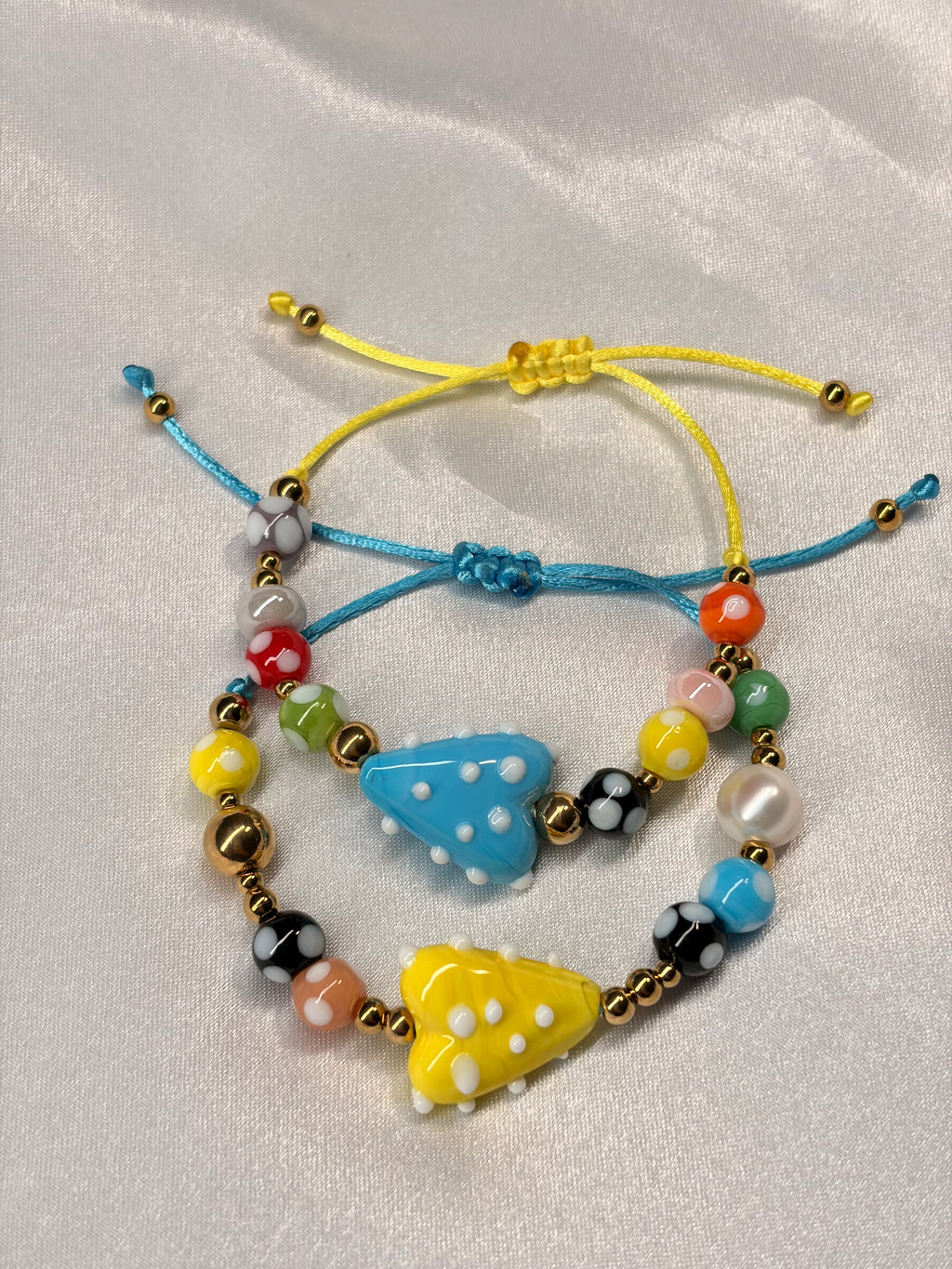 Candy heart bracelet