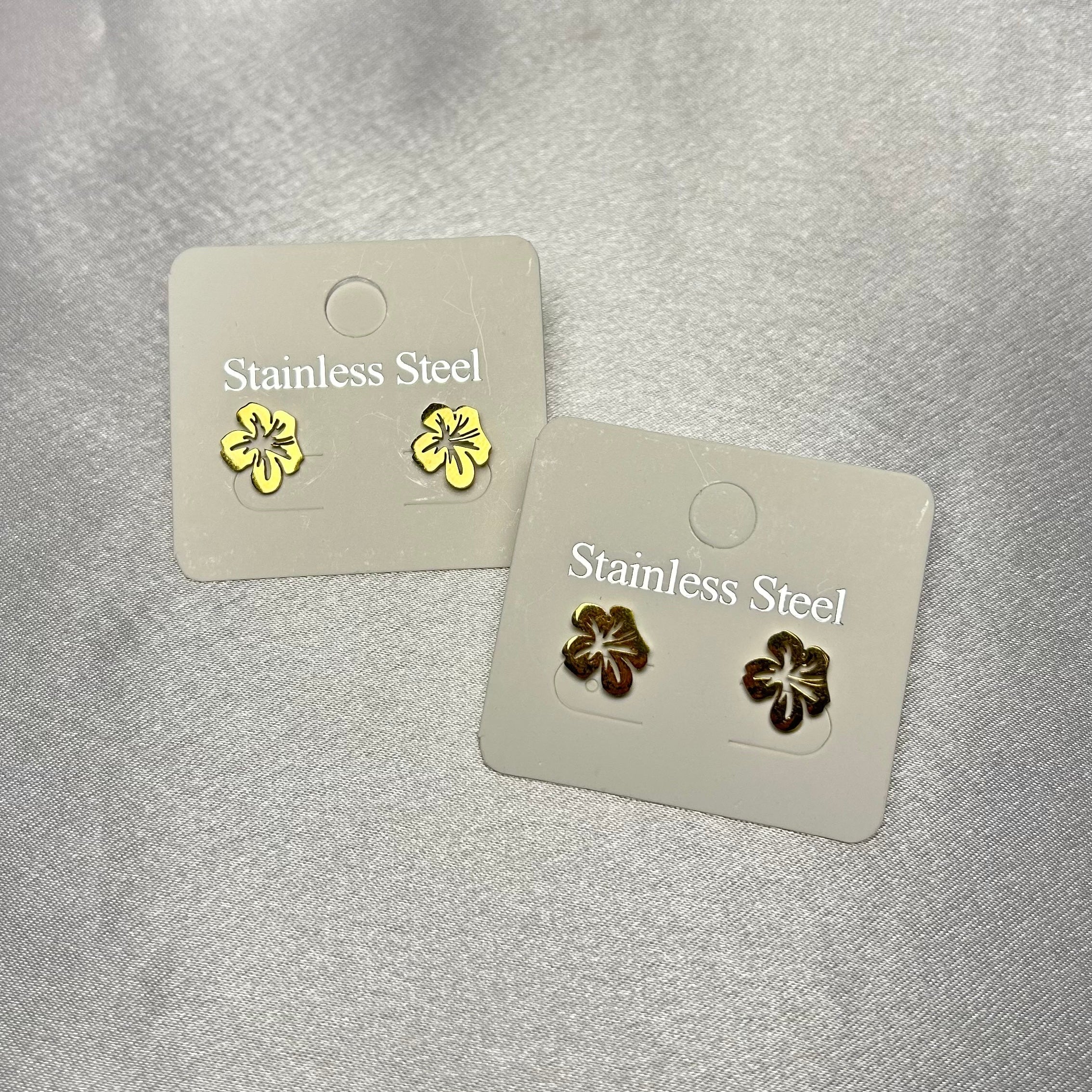 Amapola Stud Stainless Steel